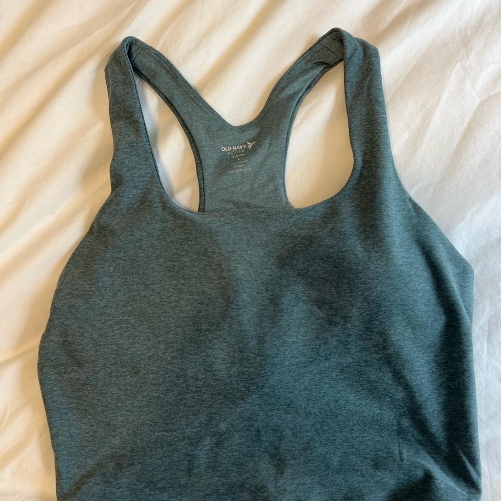 Old Navy Women's Teal Sports Bra Tank